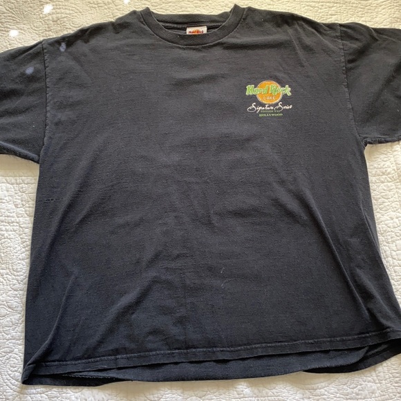 🎸BRUCE SPRINGSTEEN-Hard Rock-Hollywood UNISEX VINTAGE BAND SHIRT-XL🎸 - Picture 4 of 9